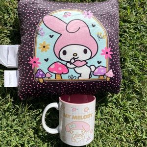 My melody’s pillow and mug